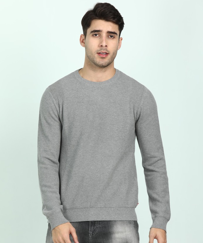 grey levi sweater