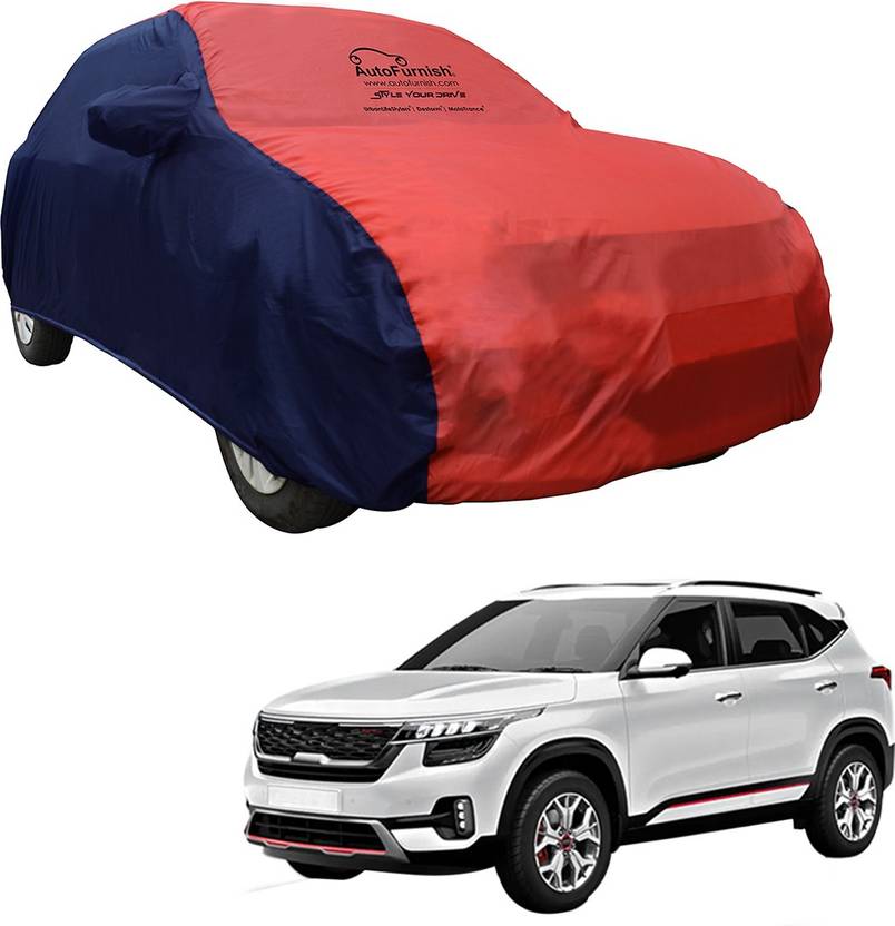 AutoFurnish Car Cover For Kia SELTOS (With Mirror Pockets) Price in