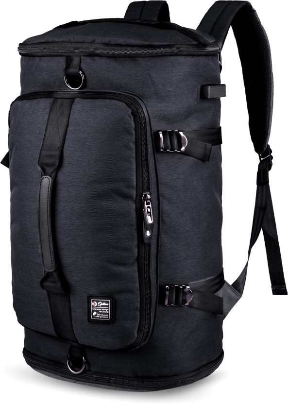 3 way Convertible black big backpack 