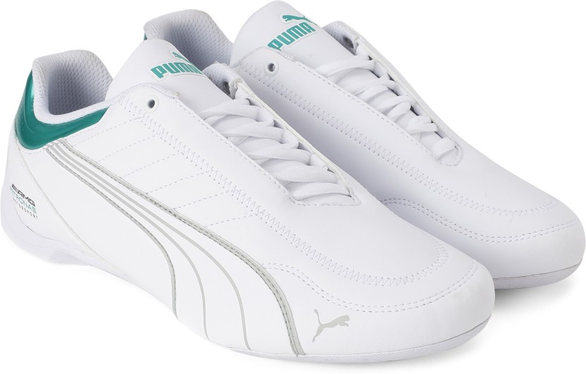 puma mercedes shoes brown