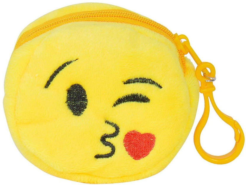 Smiley coin pouch clearance