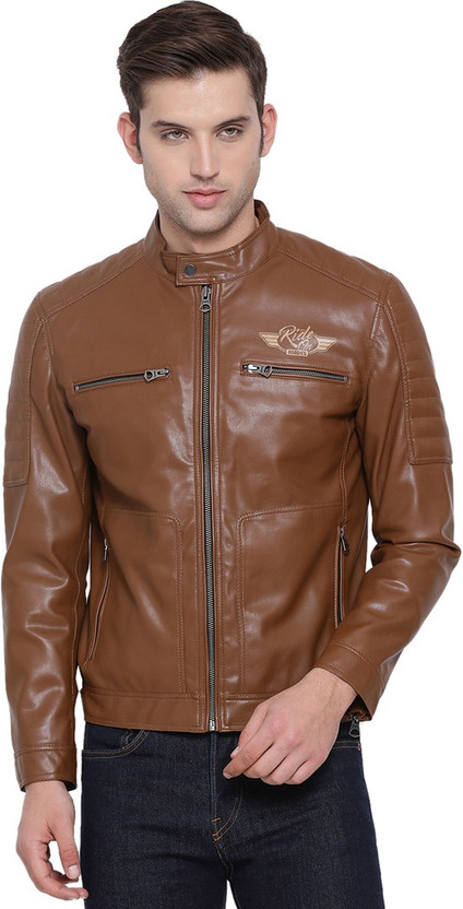 JUSTANNED Full Sleeve Solid Men Jacket 
