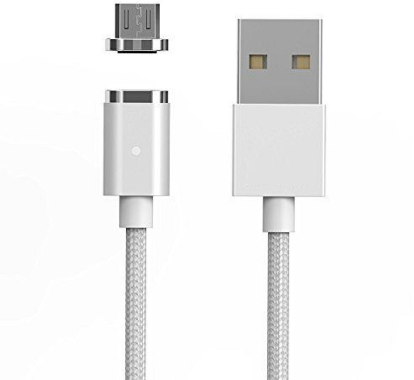 Samsung Kyrahh Magnetic Charging Cable 1 m 14(Compatible with WSKEN Mini 2, Xiaomi, Samsung, oppo, Realme, LG, Nokia, VIVO, White, One Cable, NA) - Flipkart Deal