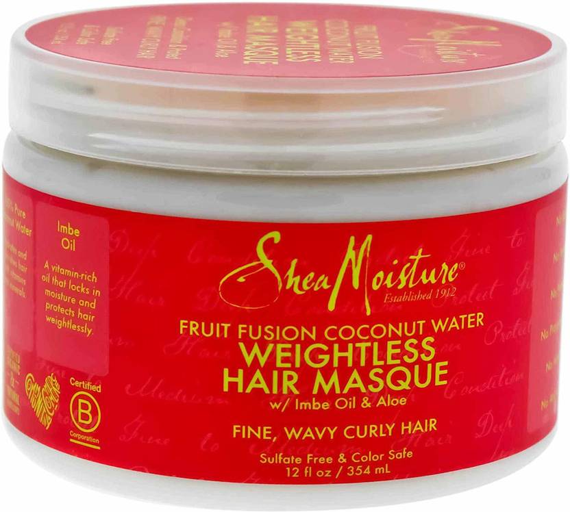 Shea Moisture Fruit Fusion Coconut Water Weightless Hair Masque Hair