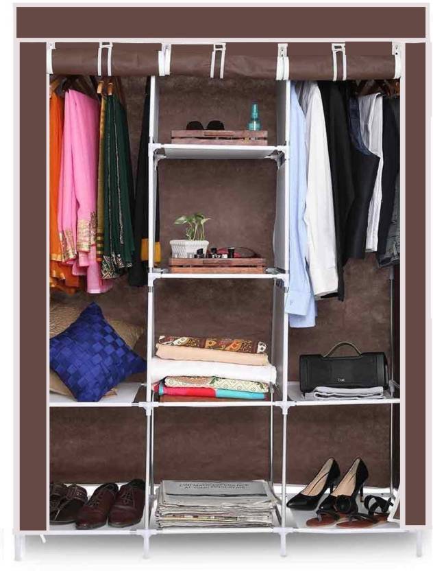 Urban Collapsible Wardrobe 88130 Microfiber Collapsible Wardrobe Price