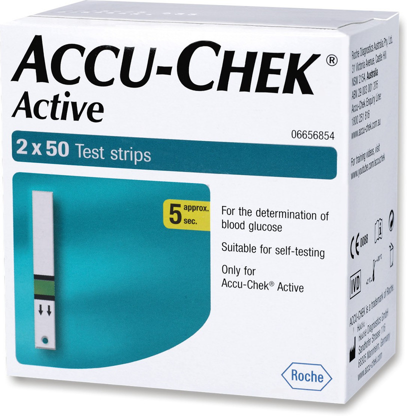 Accu-Chek Active 100 (50x2) Test Strips