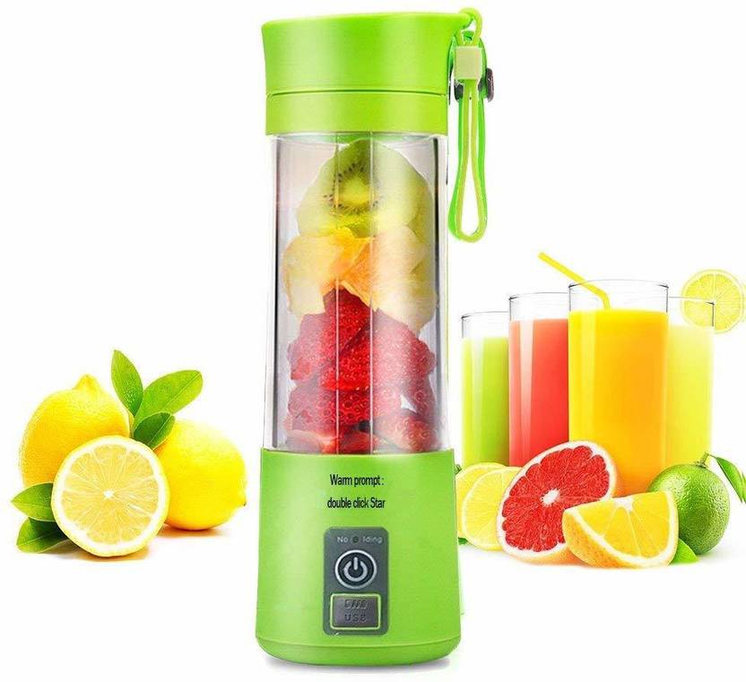 Royaldeals Portable and Rechargeable Battery Juicer Blender Fruit