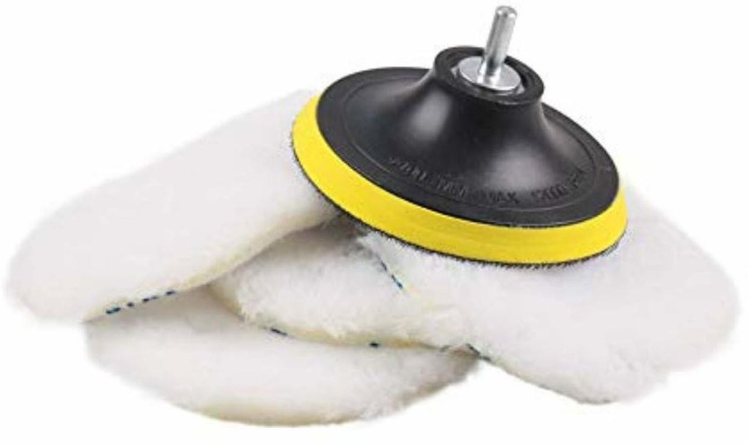 DIY Crafts 3" inch Crafts Buff Backing Pad Hook Loop Pad Without Dril Attachment Sanding Disc Wood Polisher(3 inch)