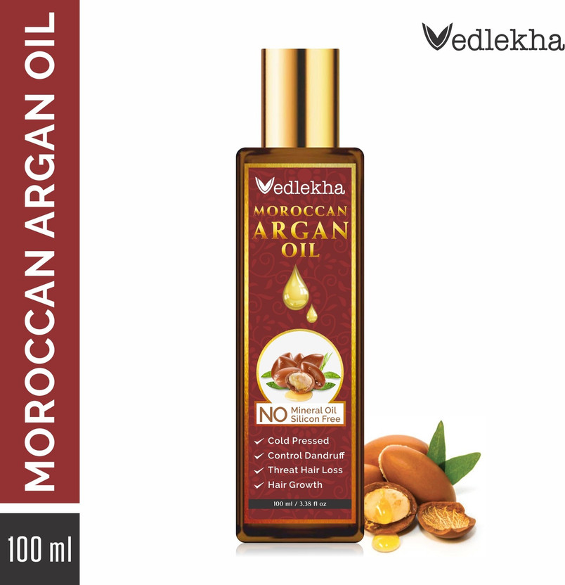 Vedlekha Vedlekha Moroccan Argan Hair Oil|Promotes Healthy Hair|Hair Growth Hair Oil(100 ml) - Flipkart Deal