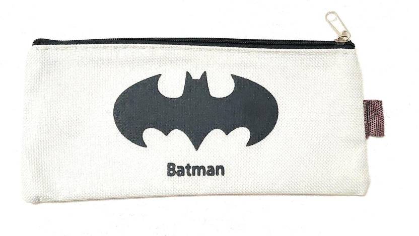 Trust Vision Batman Pencil Pouch Superhero Character Printed Multipurpose  Pen Case Pouch White - Price in India 