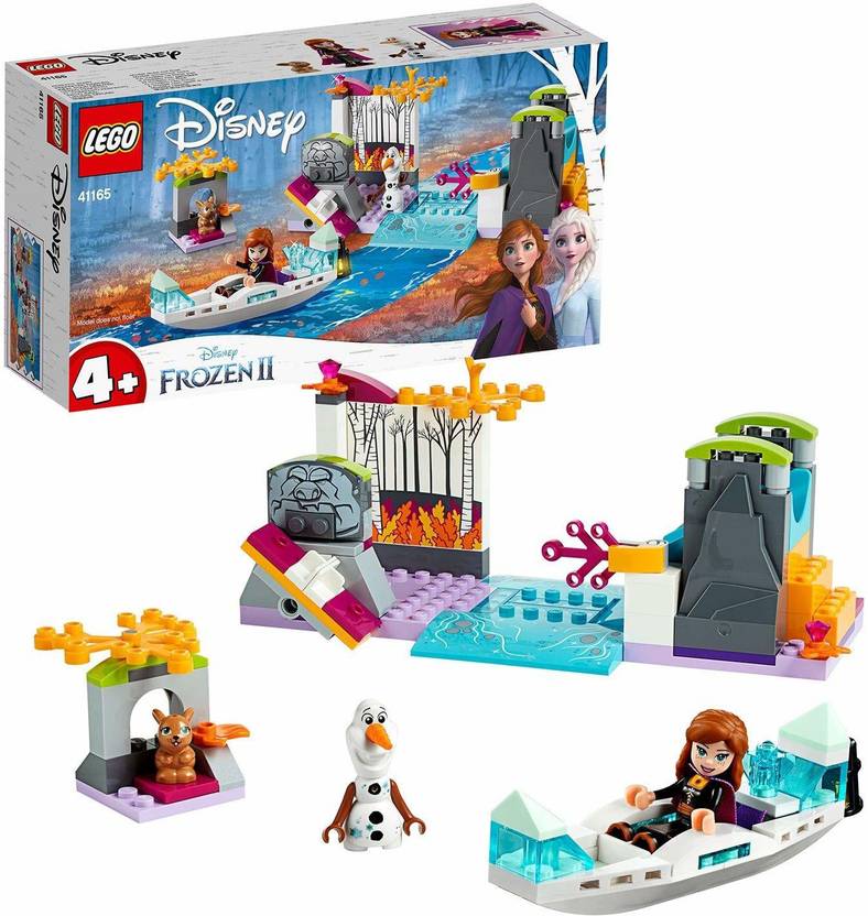 frozen lego anna's canoe