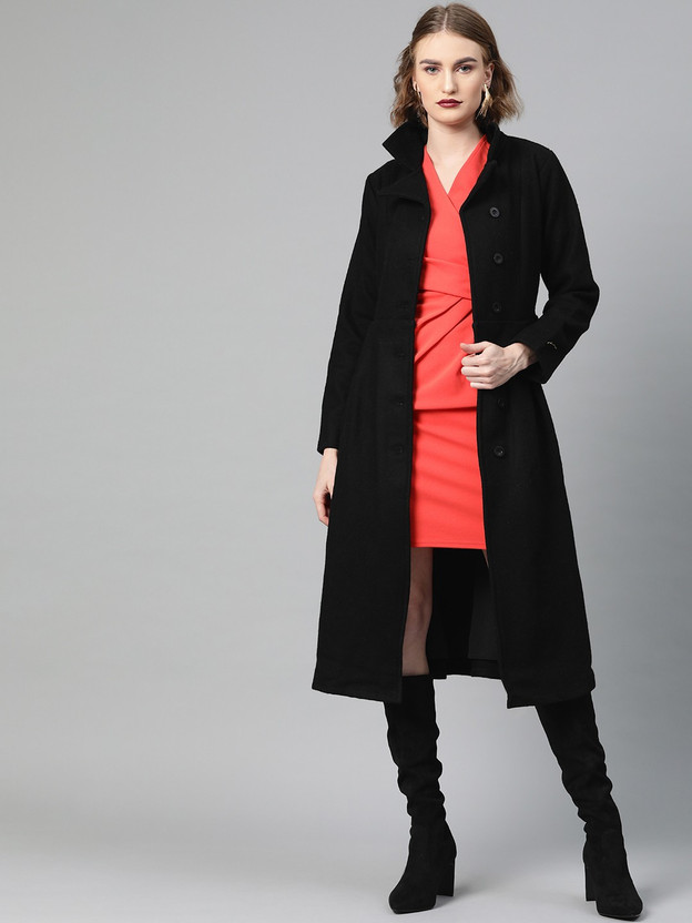 ATHENA ATHENA Wool Solid Coat - Flipkart Deal