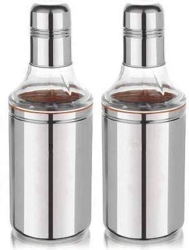 Stainless Steel Oil Dispensers For Kitchen 700 Ml Pack Of 2 Prv Original Imafn3yxzjkprkq7 ?q=70