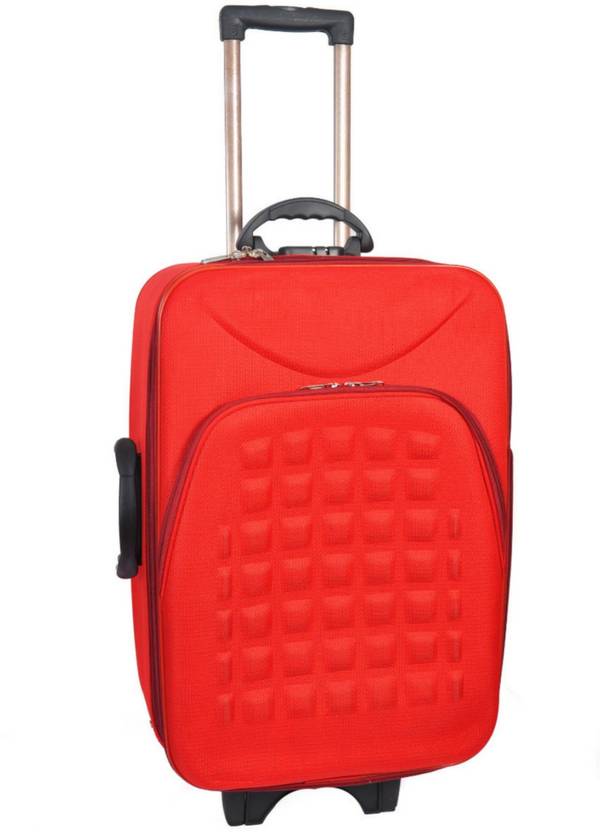 UNIQUEB Expandable Premium Polyester Matte Trolley Cabin Luggage