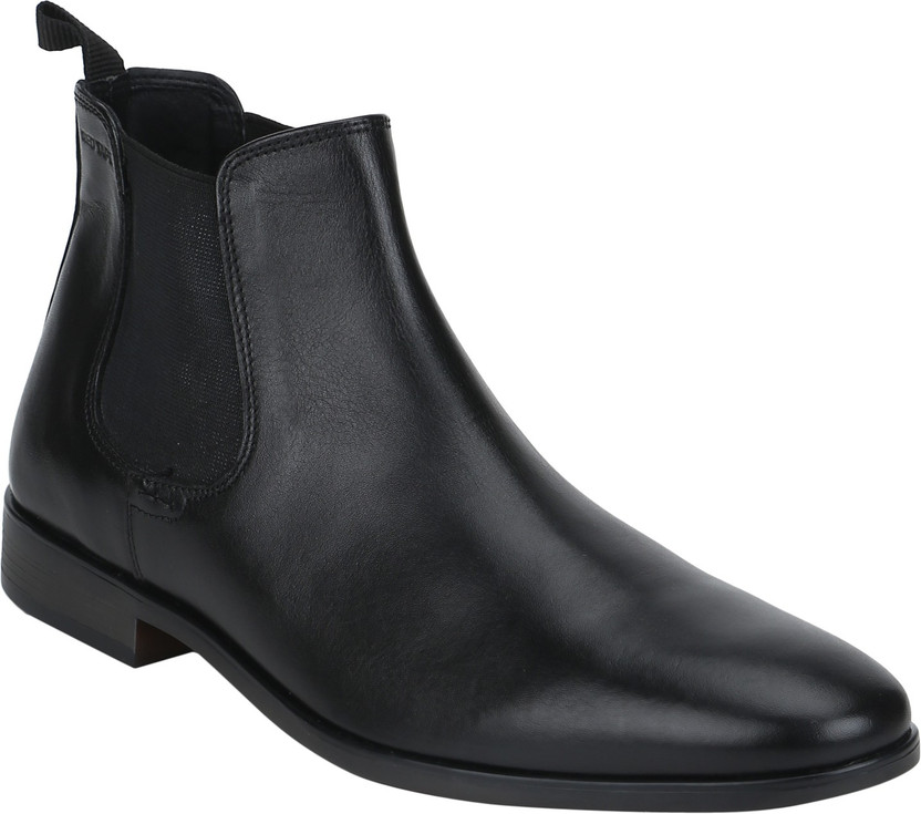 RED TAPE Genuine Leather Chelsea Boots