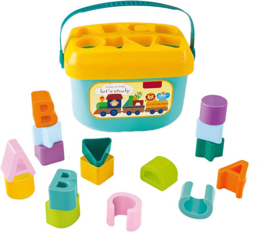 SYGA Baby's First Building Blocks - for Baby Kids - Alphabets and ...