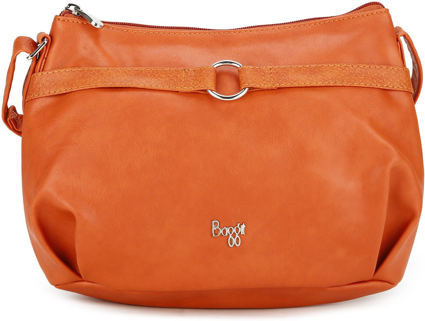 Baggit orange sling bag clearance