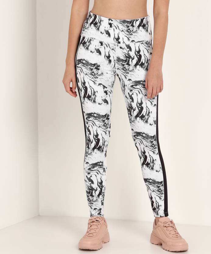 Converse Printed Women White, Black Tights - Buy Converse Printed Women  White, Black Tights Online at Best Prices in India 