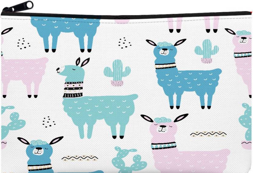 6thCross pouch_blue lama Pouch PP-MULTI_blue lama - Price in India |  