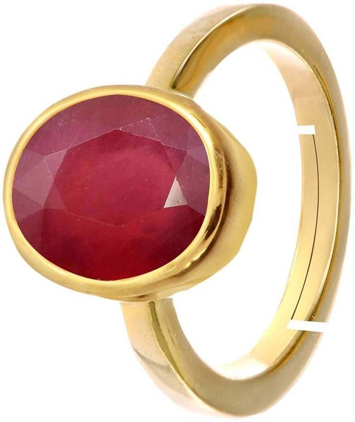 PANDIT JEWELLERS 9.3 Ct. 10.25Ratti Natural Rashi Ratan Ruby ...