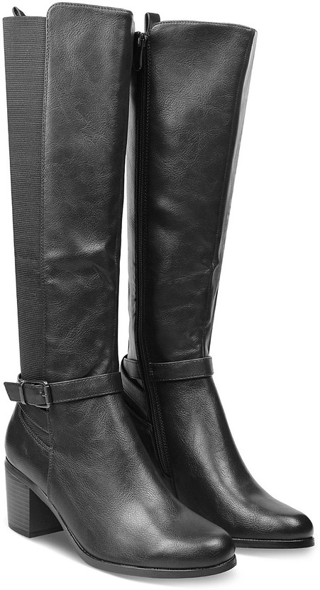 Knee length boots flipkart Clearance