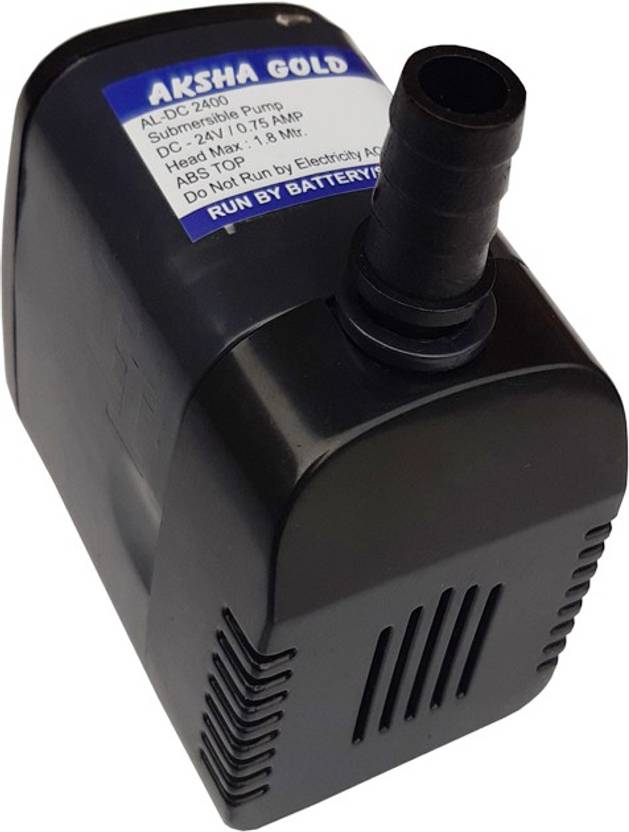 Aksha Gold Heavy Duty 24 Volt DC Solar & Battery Powered Submersible Water Pump Total Head1