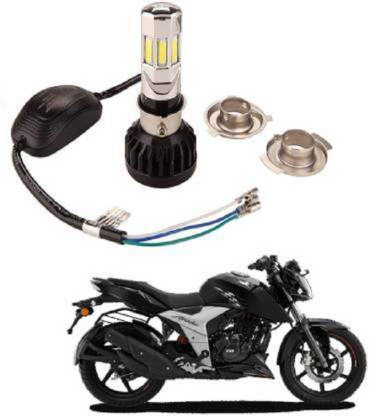 Aayatouch 35W COB LED Bike Headlight For TVS Apache 2004v,1604v