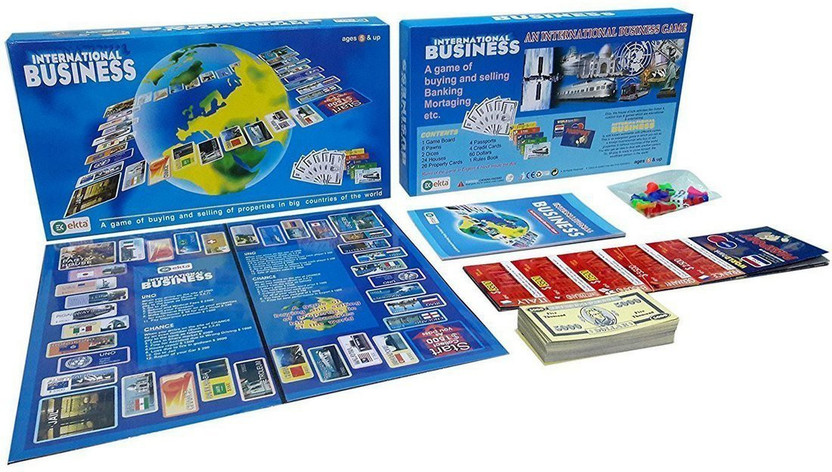 Ekta International Business Board Game Family Game Money & Assets Board Game