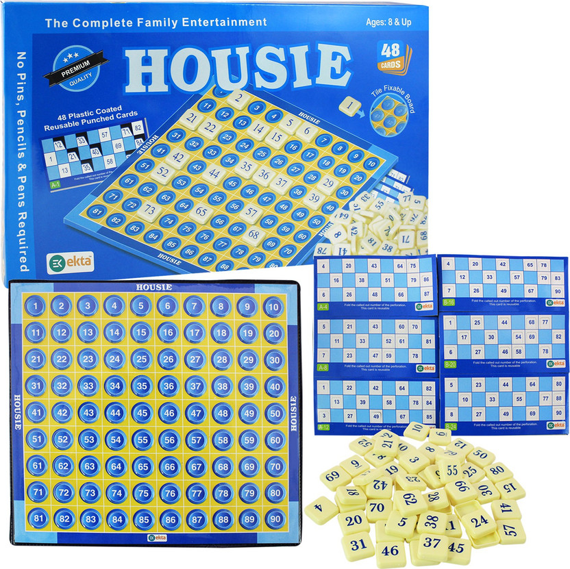 Ekta Housie Deluxe Board Game Family Game Board Game Party & Fun Board Game