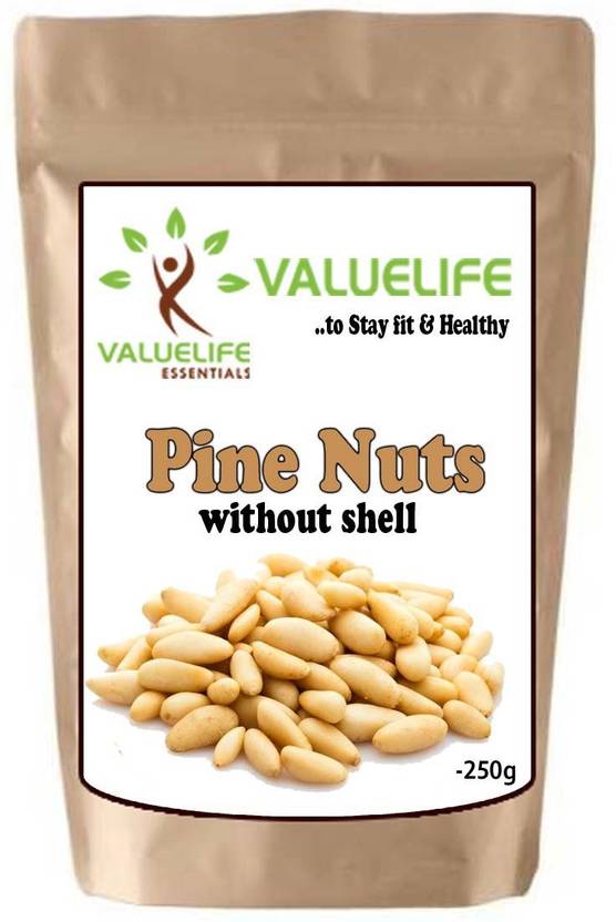 Value Life Pine Nuts Without Shell ( Chilgoza) 250g Pine Nuts Price in