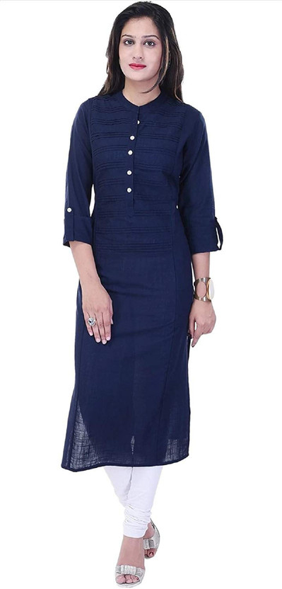solid kurti design