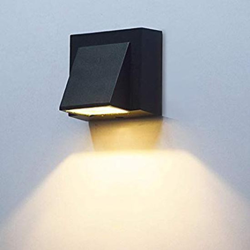 Lightwale Step Light Indoor / Outdoor Wall Lamp 3w Flood Light Outdoor Lamp(Black)