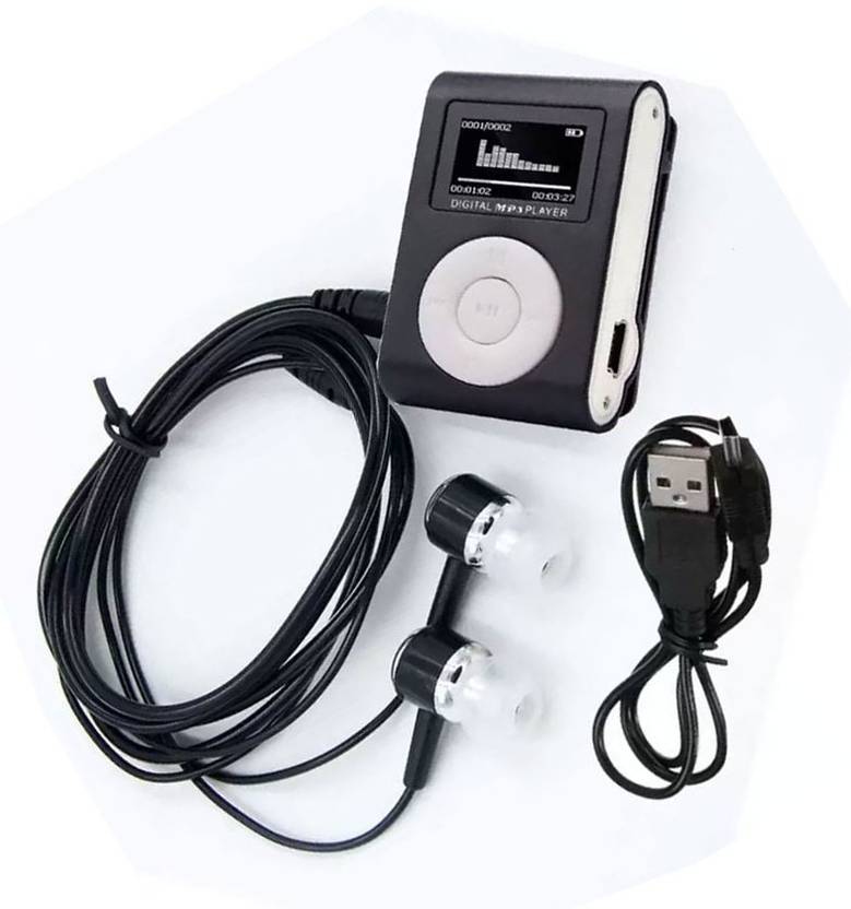 tohubohu Digital Mini MP3 Player Music Audio Player LED Screen and