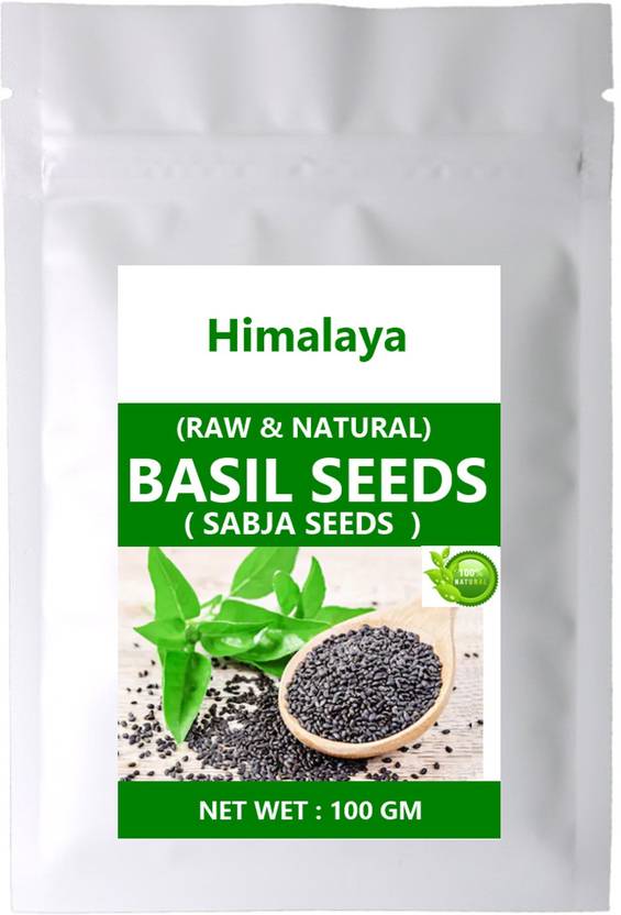 HIMALAYA BASIL SEEDS / SABJA SEEDS / TUKMARIA SEEDS / FALOODA SEEDS