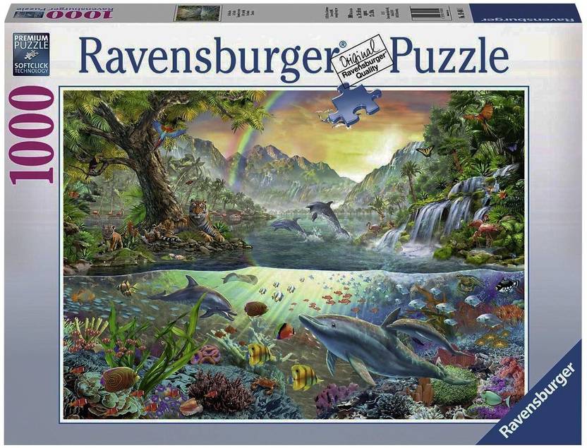 RAVENSBURGER Puzzles In Paradise, Multi Color (1000 Pieces) - Puzzles ...