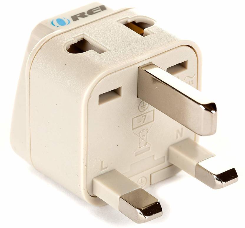 OREI India to UK, UAE, Hong Kong & More (Type G) Travel Adapter Plug