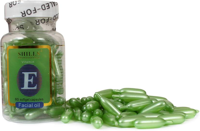 Shills Professional Vitamin E Facial Oil Capsules Price in India Buy