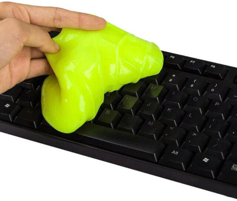 Kaamastra Multi Colored Super Clean Universal Cleaning Slimy Gel for Keyboard, Laptops, Electronic Products for Computers, Gaming, Laptops, Mobiles(Cleaning Kit Pack of 4)