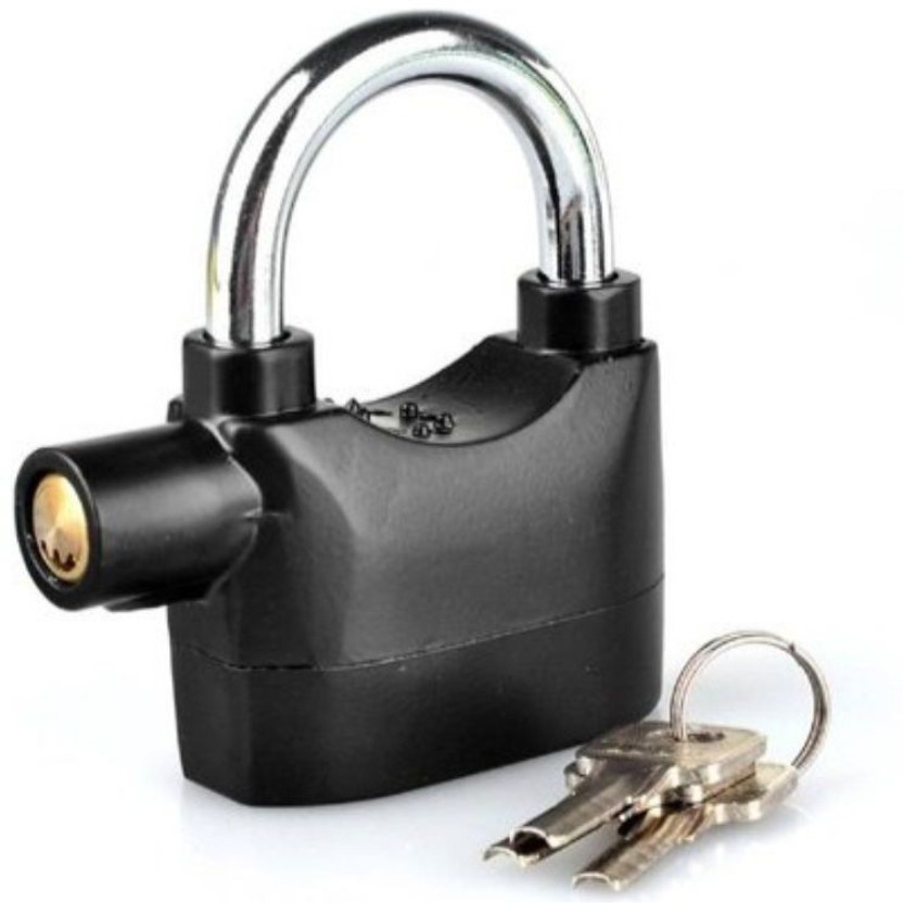 Artigo Anti Theft Motion Sensor Alarm Lock for Home, Office and Bikes, Security Lock  005(Black)