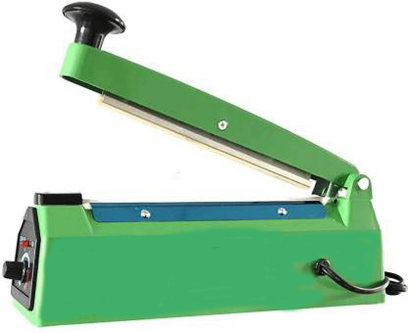 ziffer 12 Inchs Hand Heat Sealing Bag Sealer Machine 8 Inch Inches For Plastic Packet Poly Polythene Seal Packing Impulse Heating Packaging Kitchen Bakery Table Top Heat Sealer(300 mm) Hand Held Heat Sealer(200 mm)