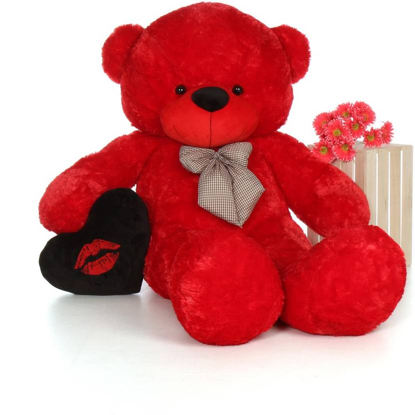 TeddyWala Attractive RED Teddy bear 4 feet for gift 122 cm