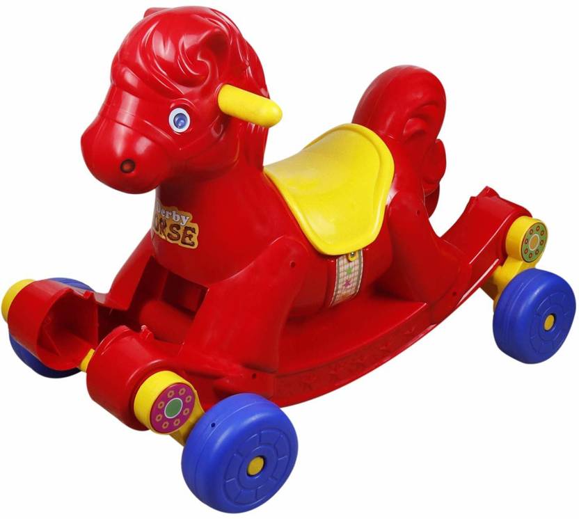 Myhoodwink Gabru Horse Plain Rideons & Wagons Non Battery Operated Ride