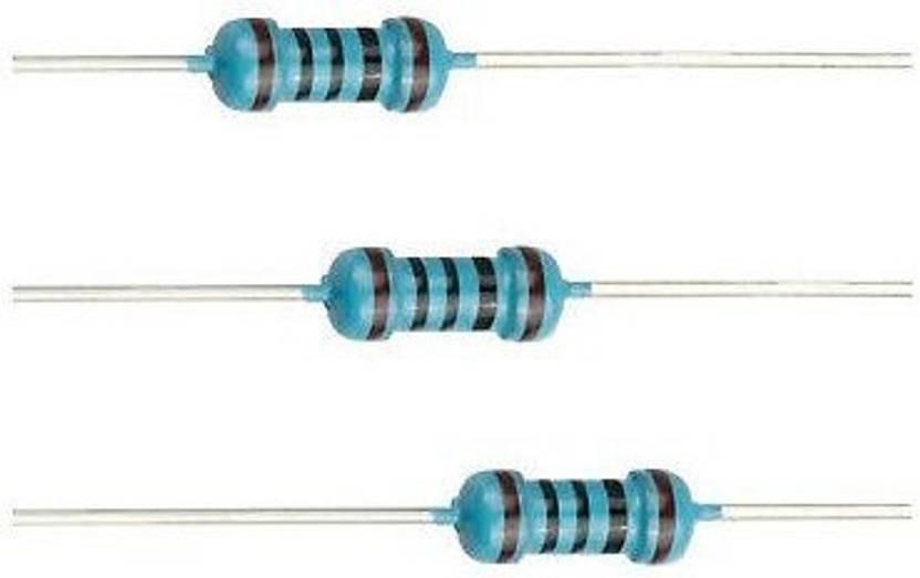 RISARYA RTSR100 OHM, METAL FILM RESISTOR, 1, 1/4 WATT Fixed Resistor