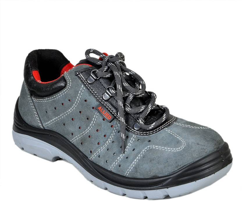 Allied UTAH S1 SRC DD GREY Steel Toe Genuine Leather Safety Shoe Price