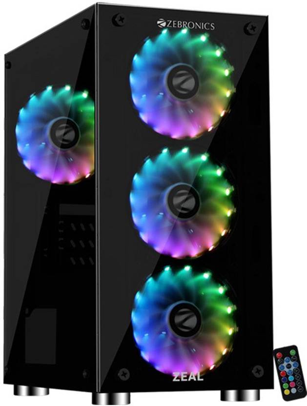 ZEBRONICS ZEB876BZEAL Mid Tower ZEBRONICS