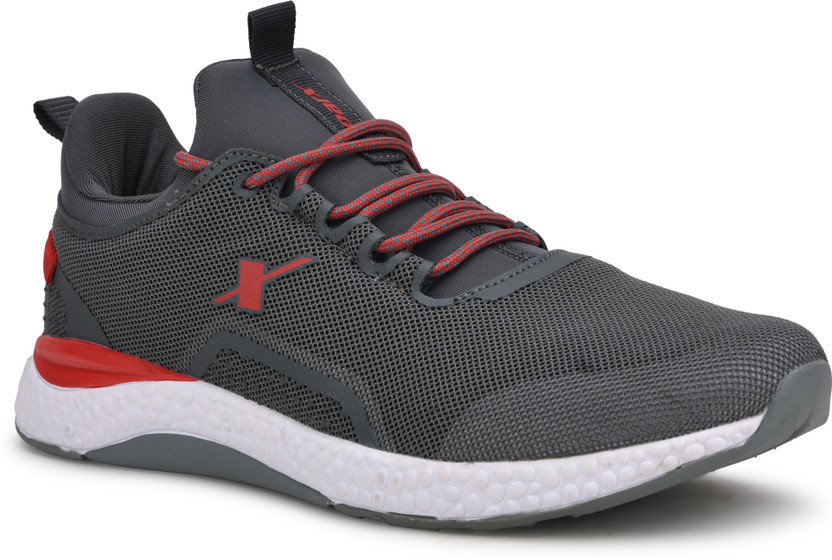 Sparx Men SM-444 Grey Red Running Shoes 