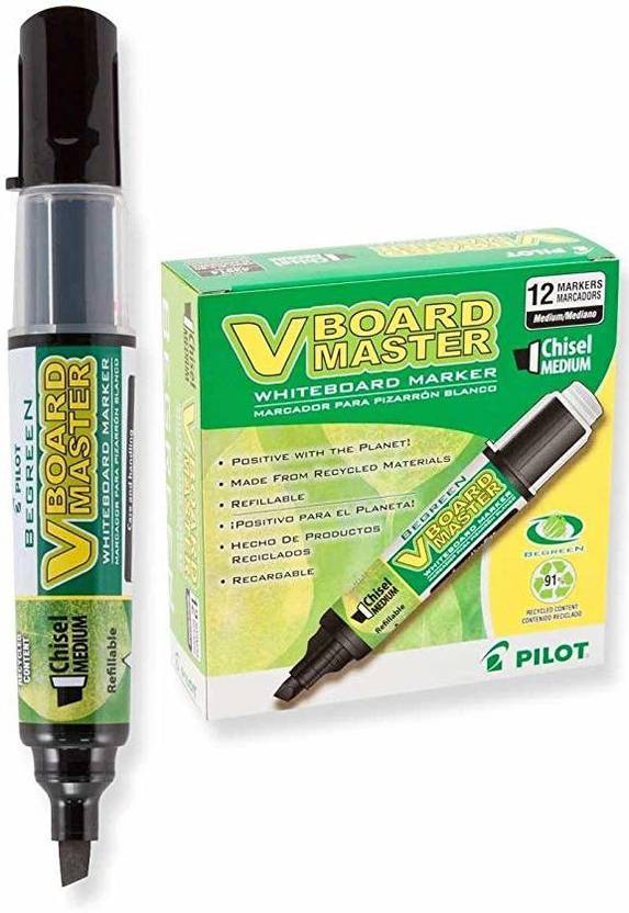PILOT V Super Color Permanent Marker Ink Refill Cartridge, XyleneFree Permanent