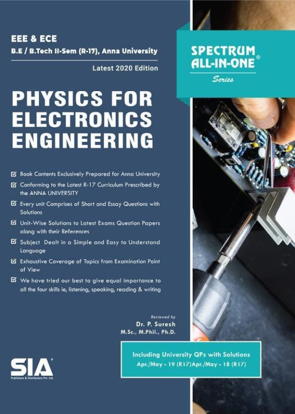 Physics For Electronics Engineering (Common To ECE & EEE) B.E/B.Tech II ...