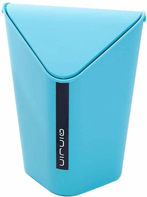 Harvic Desktops Mini Trash Can,Waste Bin Creative Triangle Home Shake