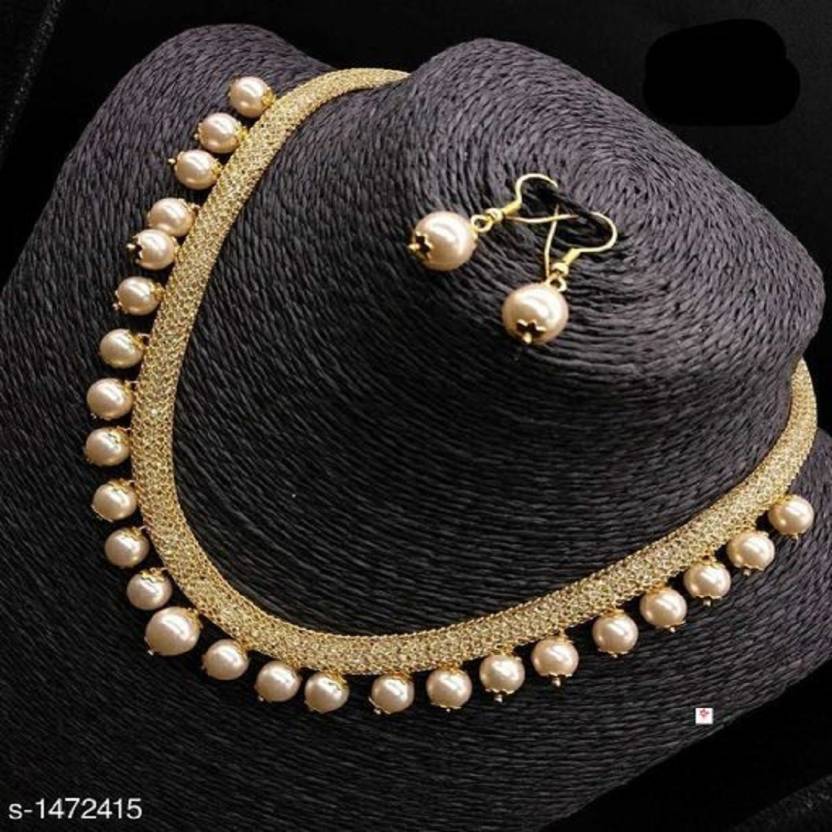 Prada Milano Jewellery set Pearl Alloy Necklace Set Price in India - Buy  Prada Milano Jewellery set Pearl Alloy Necklace Set Online at Best Prices  in India 